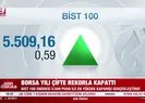 Borsa yılı çifte rekorla kapattı