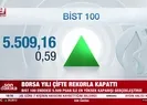 Borsa yılı çifte rekorla kapattı