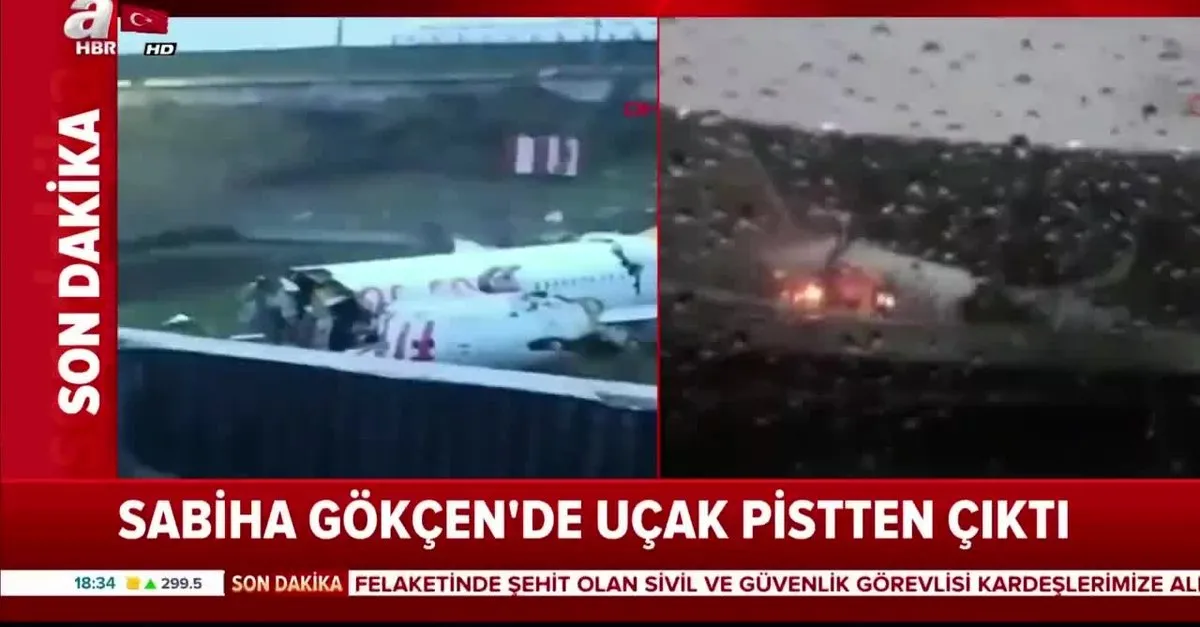 Sabiha Gokcen Ucak Kazasi Son Dakika Pistten Cikan Ucak Kodu Kac Hangi Ucak Kaza Yapti