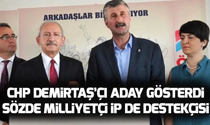 CHP ve İYİ Partinin Beyoğlunda ortak aday terör sevici Alper Taş oldu!