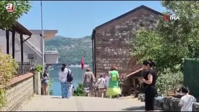 Amasra’da hafta sonu yoğunluğu