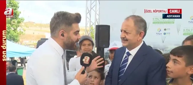 Çevre ve Şehircilik Bakanı Mehmet Özhaseki A Haber’de