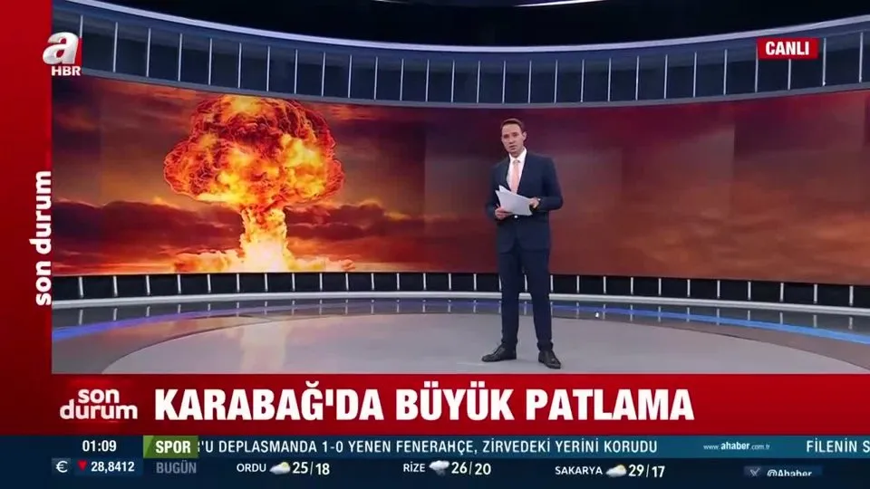 Karabağ’da yakıt deposunda patlama meydana geldi: Çok sayıda ölü 200’den fazla yaralı var