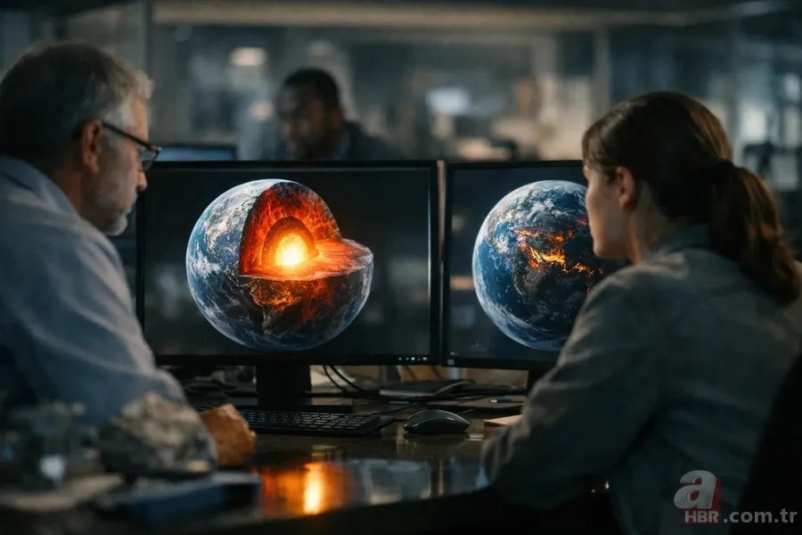 Dünyanın içinde ilk kez görüldü: Manyetik alanı etkiliyor 3