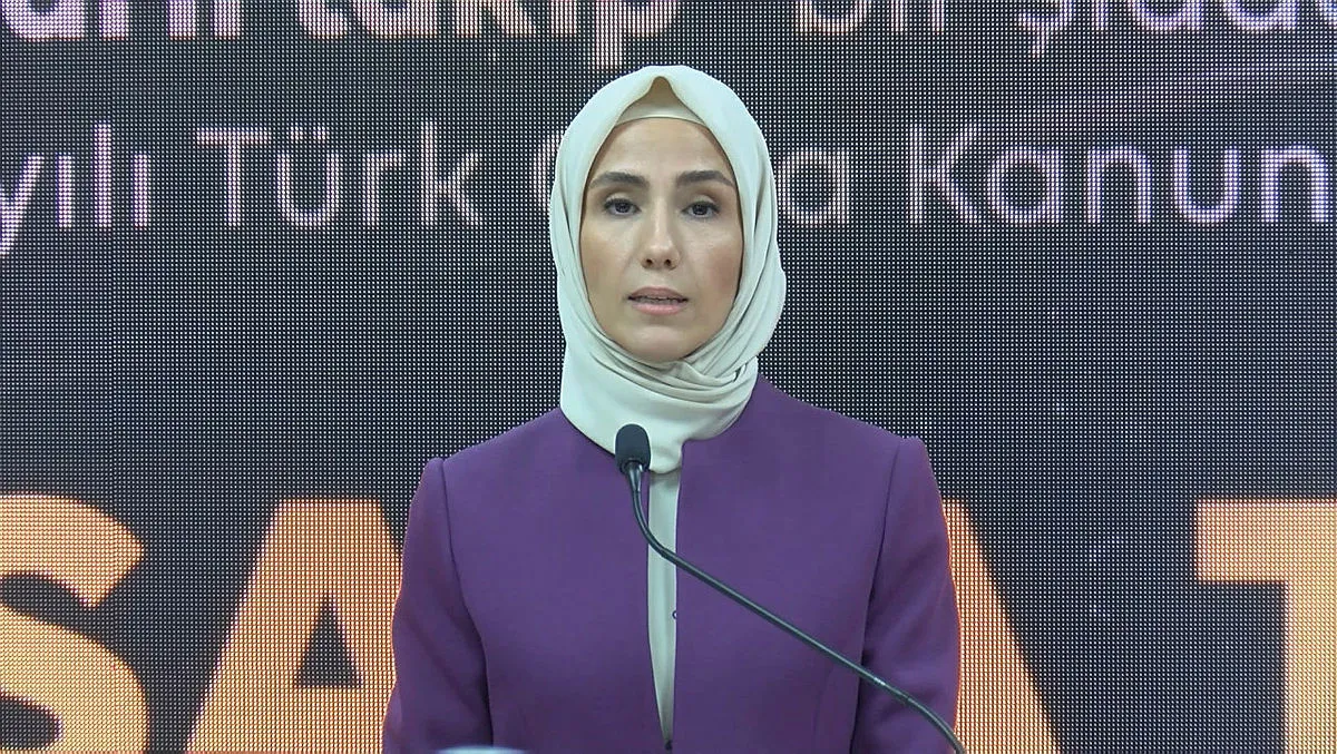 Sümeyye Erdoğan Bayraktar'dan KADEM mesajı! Her ısrarlı takip fiziksel şiddete dönüşme potansiyeli taşır