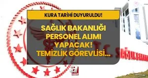 Sağlık Bakanlığı kura sonuçları...