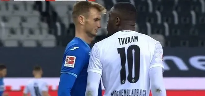Bundesliga’da tükürük skandalı! Marcus Thuram için ağır ceza bekleniyor