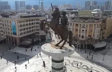 A Haber Üsküp sokaklarında