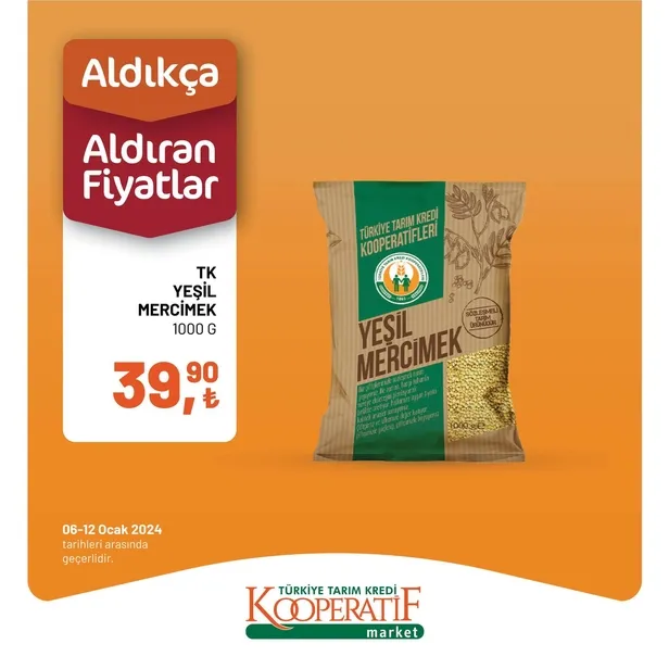 Tarım Kredi Market 11 Ocak indirim kataloğu: TK’da Kuru Soğan 7,50 TL, Portakal 12,50 TL, Limon 13,90 TL, Salatalık 22,90 TL, Yerli Muz 26,70 TL’den satışta