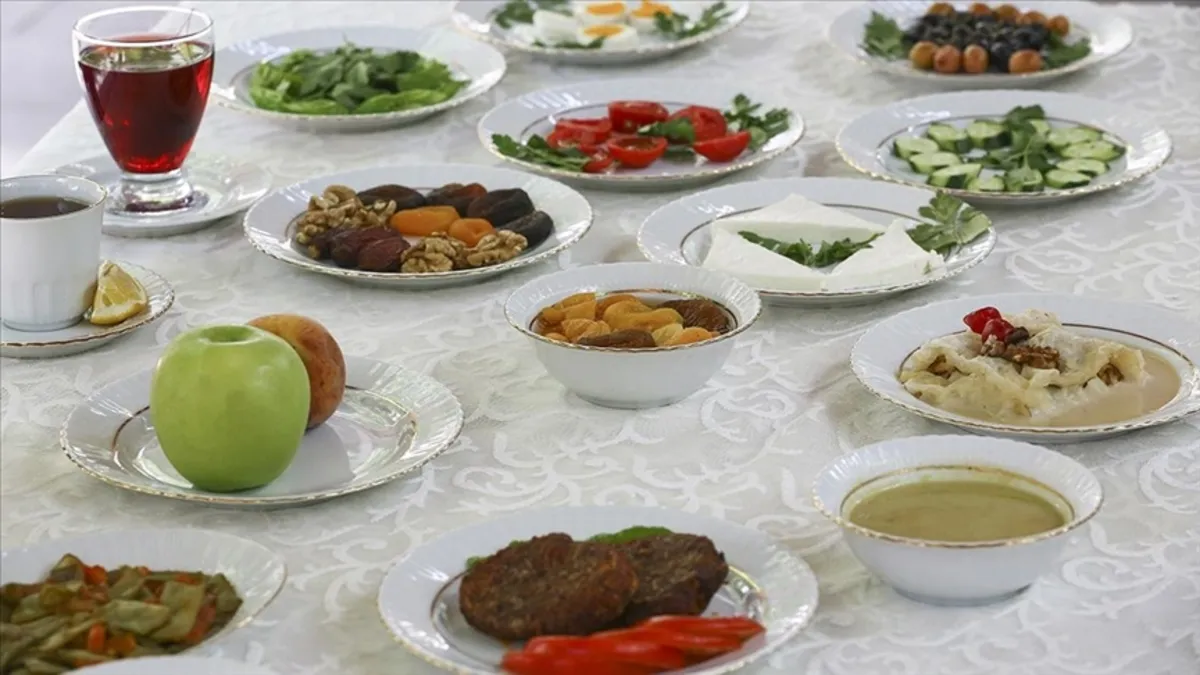 Ramazan ayında dengeli beslenme önerileri