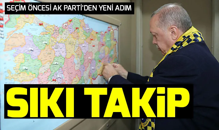 Sıkı takip! AK Parti, seçimlere günler kala tempoyu daha da artırıyor
