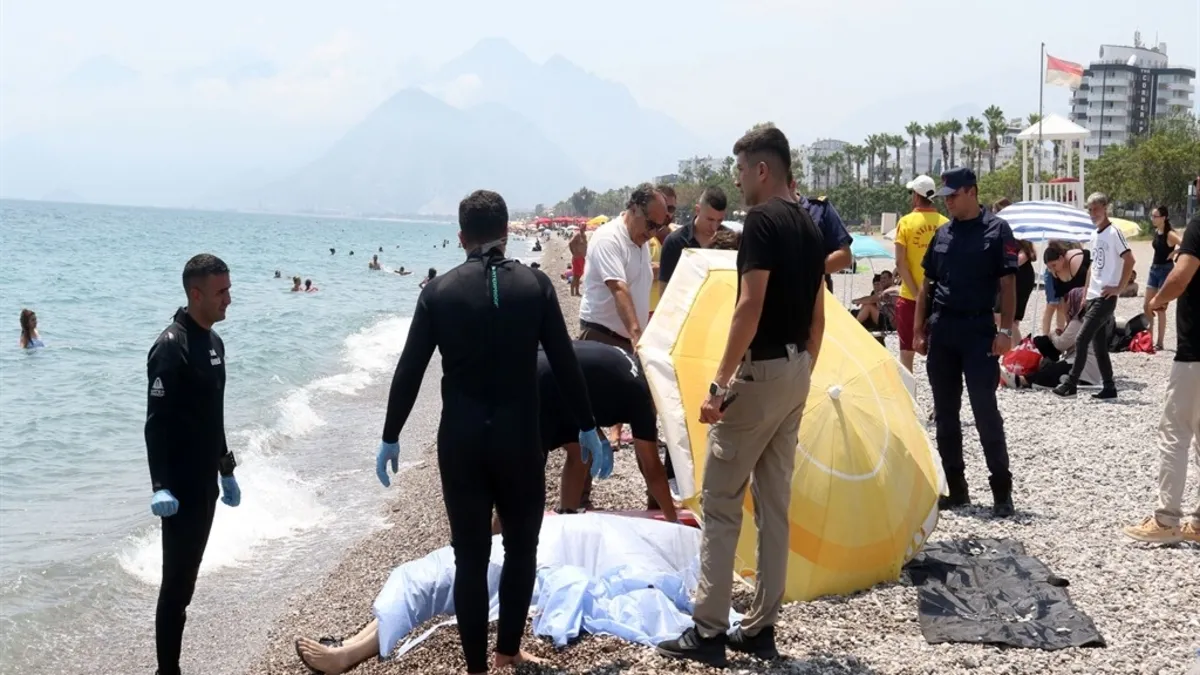 Dün gece falezlerden düşme ihbarının yapıldığı bölgede cesedi bulundu