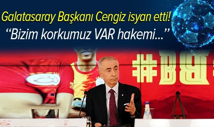 Galatasaray Başkanı Mustafa Cengiz'den maç sonu sert açıklamalar