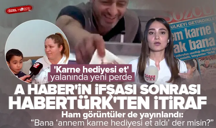 Habertürk algı operasyonunu itiraf etti