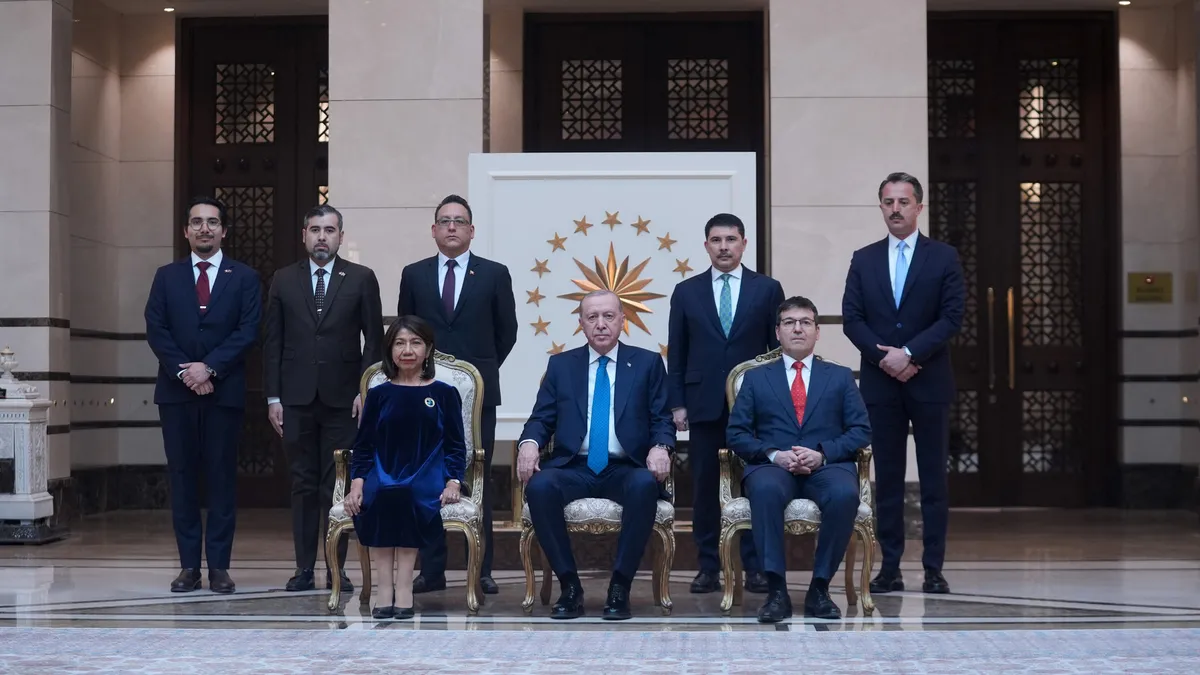 Külliye'de önemli kabul! Başkan Erdoğan 5 ülkenin büyükelçisi ile görüştü | Güven mektuplarını sundular