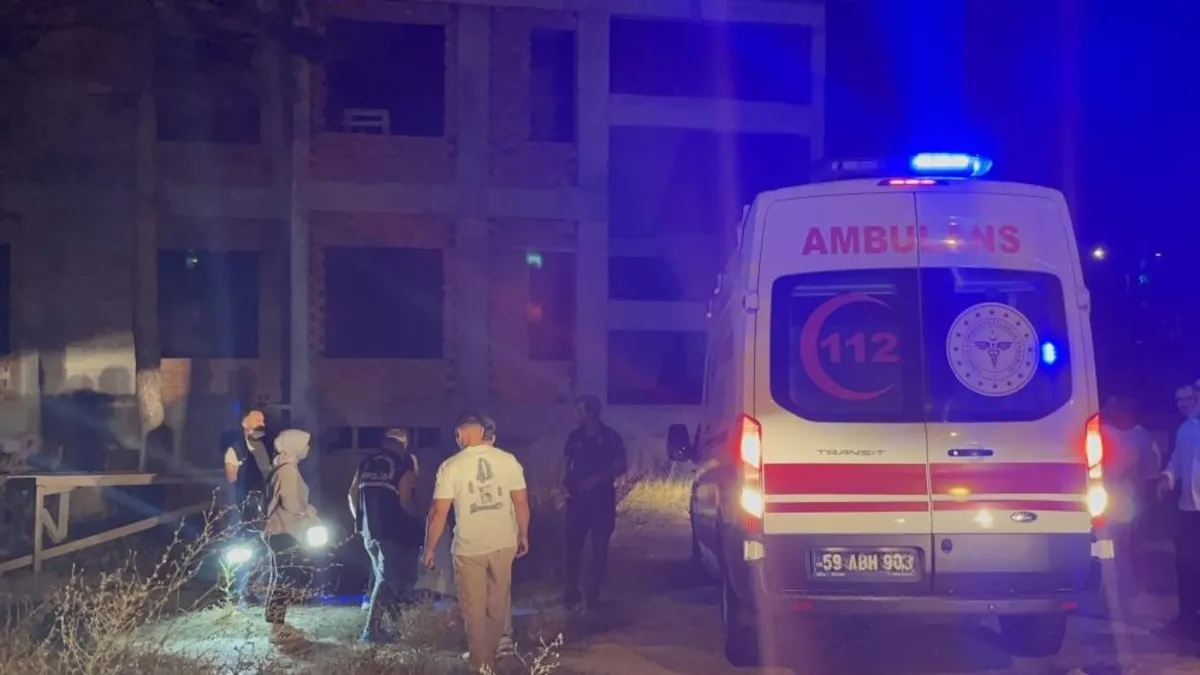 Okul inşaatında erkek cesedi bulundu