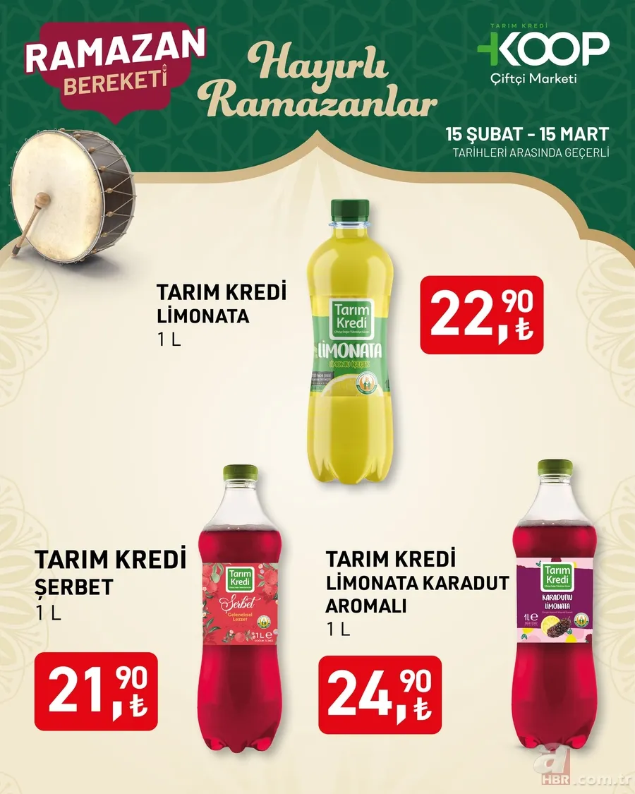 Tarım Kredi'de Ramazan Bereketi başladı! Uygun fiyatlar mutfağınızı dolduracak: Un 84.50 TL, mercimek 39.90 TL... 2
