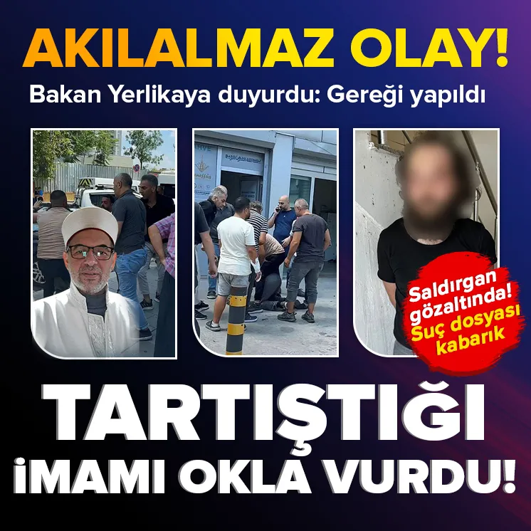 Tartıştığı imamı okla vurdu! Gereği yapıldı