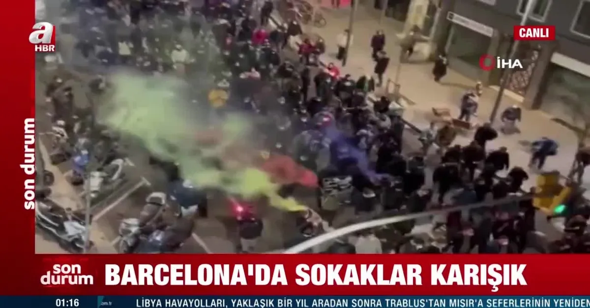 İspanya karıştı! Rapçi Pablo Hasel'in destekçileri sokaklara döküldü