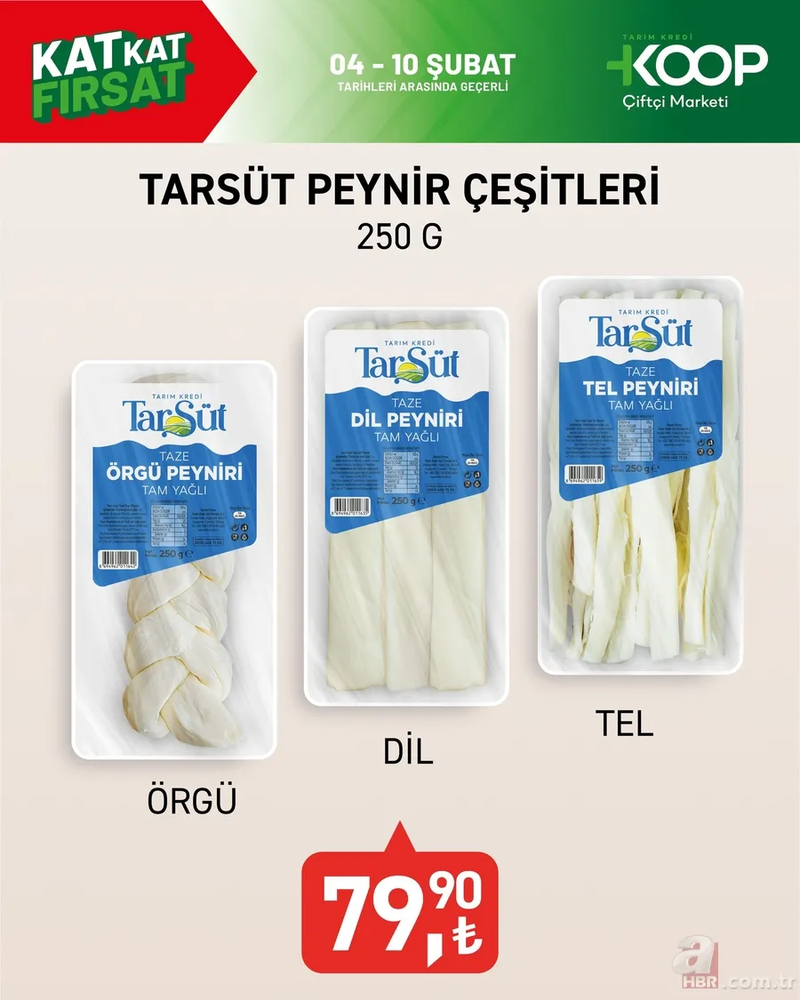Tarım Kredi’de mutfağınızı dolduracak indirim! Taze baget 94.90, 5 kg Osmancık Pirinç 299,90 TL… 6