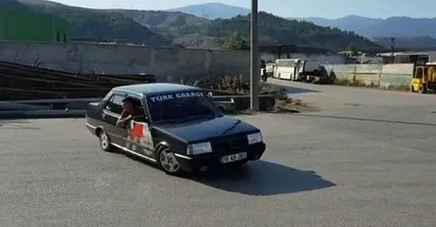Karabük'te drift yapan sürücüye 10 bin lira ceza kesildi - 2