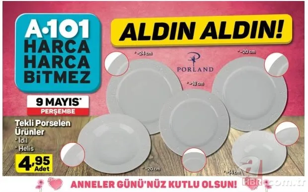 A101 aktüel ürünler kataloğu 9 Mayıs son dakika fırsatları! A101 indirimli ürünler neler? 16