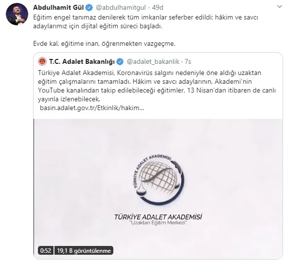 Hakim ve savcı adayları için dijital eğitim başladı - 1