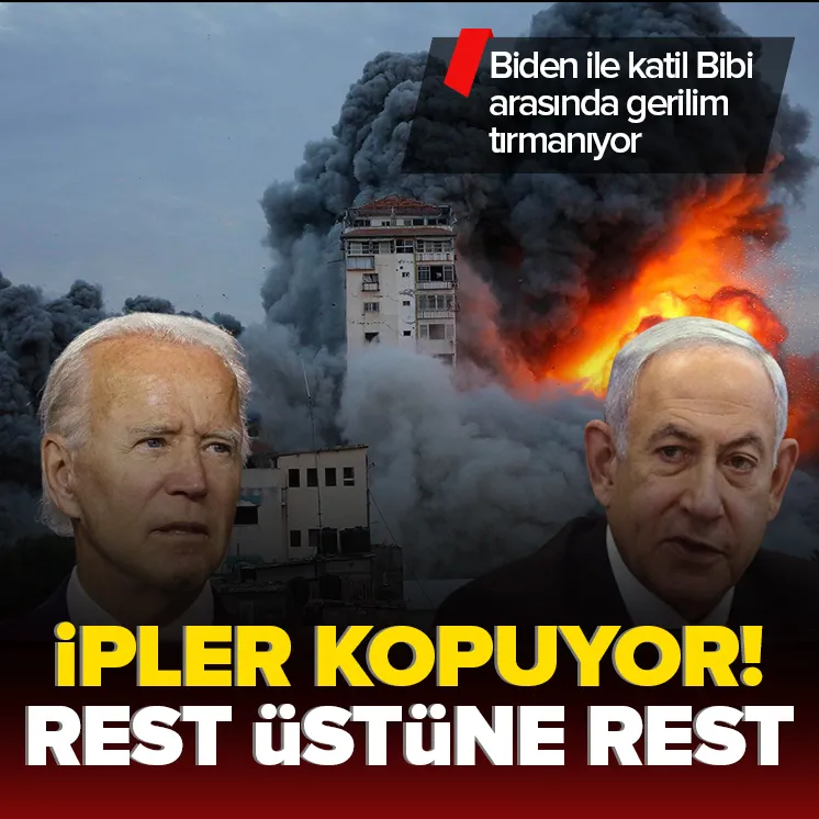 Netanyahu ve Biden arasında gerilim artıyor