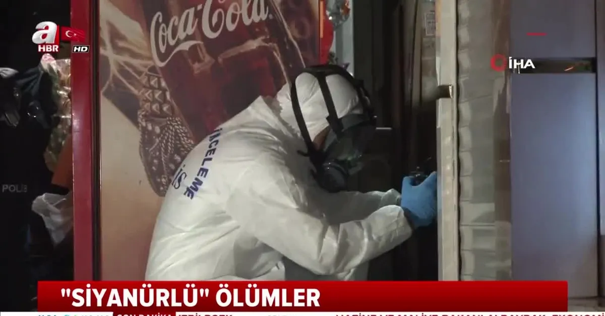 İstanbul ve İzmir'de "siyanürlü" şüpheli ölümler