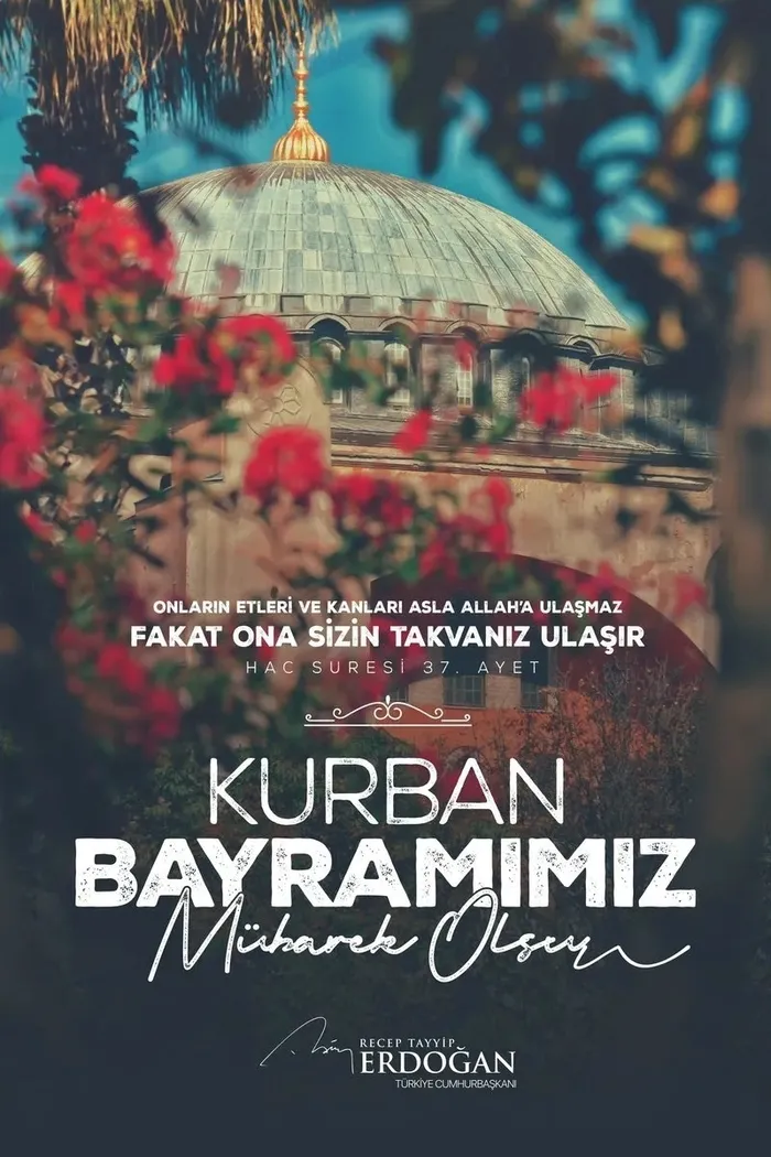 Başkan Recep Tayyip Erdoğan'dan Kurban Bayramı mesajı - 1