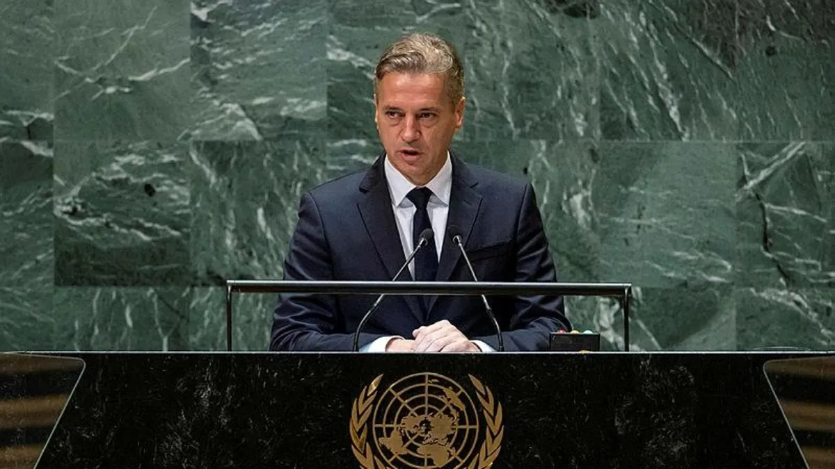 Slovenya Başbakanı Golob BM kürsüsünde Netanyahu’ya seslendi: Savaşı hemen durdur