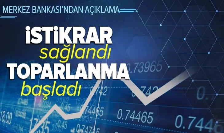 Merkez Bankası'ndan kritik açıklama