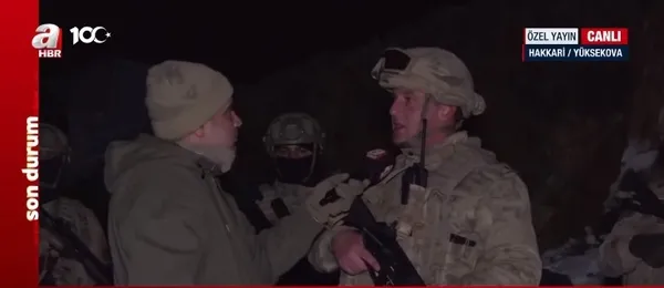 Hudut Kartalları vatan nöbetinde! Görevdeki Mehmetçiğe A Haber’den yeni yıl sürprizi