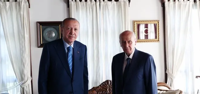 Son dakika: Başkan Erdoğan Devlet Bahçeli ile görüştü! MHP camiasına başsağlığı dilerim