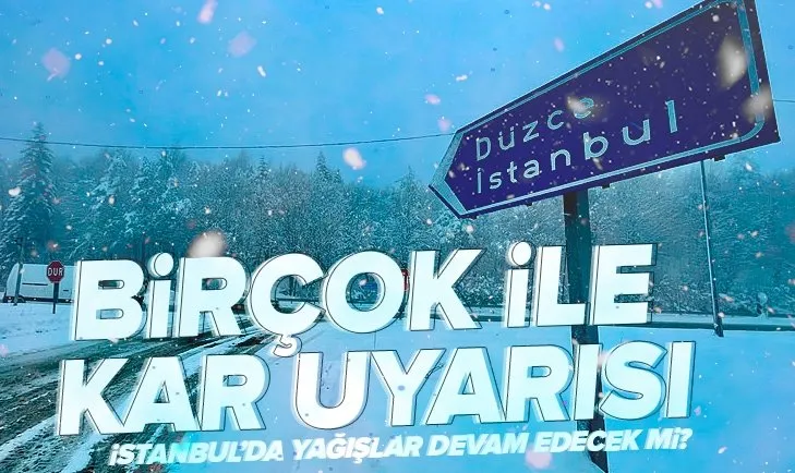 İstanbul’da kar yağışı devam edecek mi? Meteoroloji’den uyarı üstüne uyarı geldi! 22 Aralık İstanbul, Ankara ve İzmir hava durumu