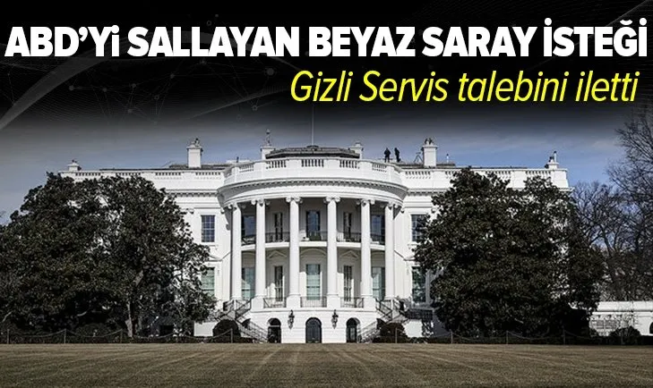 ABD'de hayrete düşüren istek! Beyaz Saray'ın replikası yapılsın