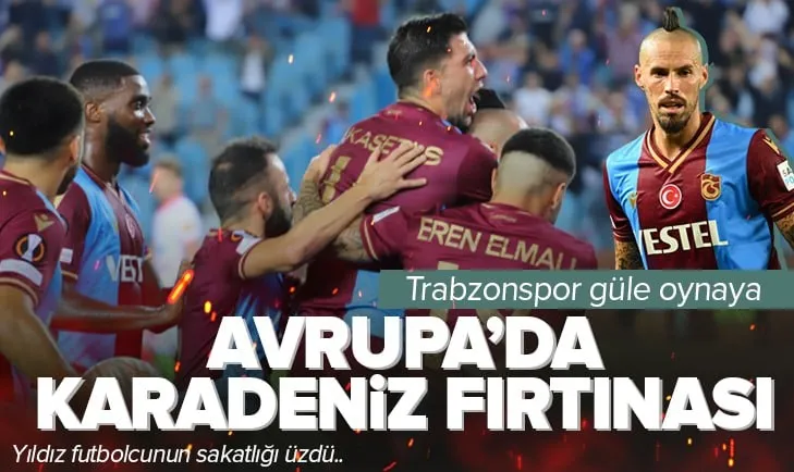 Trabzonspor, Kızılyıldız’ı 2 golle mağlup etti