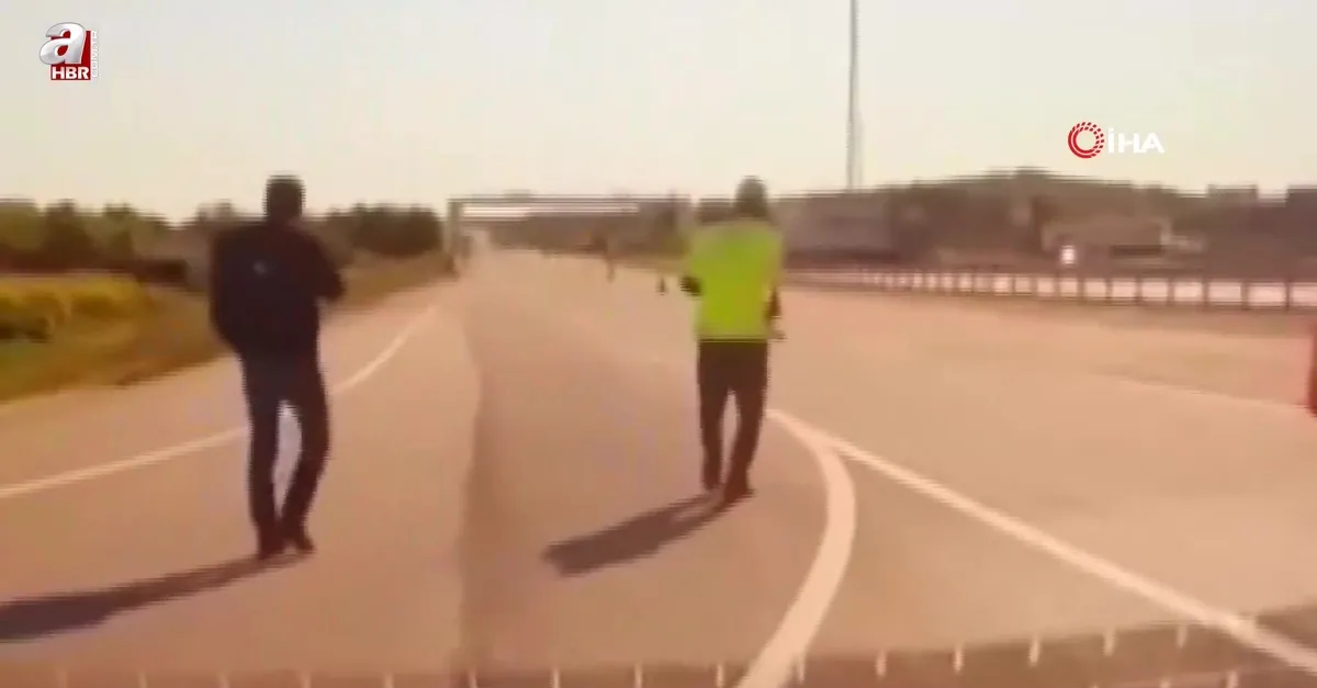 Polise çarpıp kaçan o sürücü tutuklandı