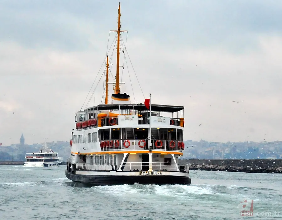 İstanbul’da vapur seferlerine hava engeli: İşte iptal edilen hatlar 1