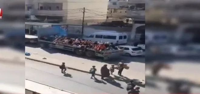 Gazze’de yeni görüntü | İsrail sivil konvoyu vurdu! Dehşeti dünyaya haykırdı