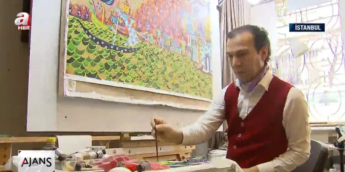 Sanat dünyasının derviş ressamı: Vurduğum her fırça darbesi bir zikir - 1