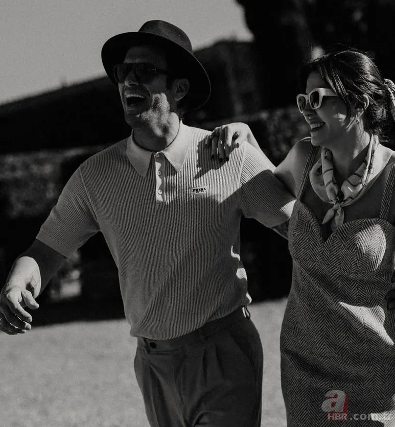 "Resmen film karesi gibi" Başak Dizer ve Kıvanç Tatlıtuğ'dan İtalya'da nostaljik pozlar 8