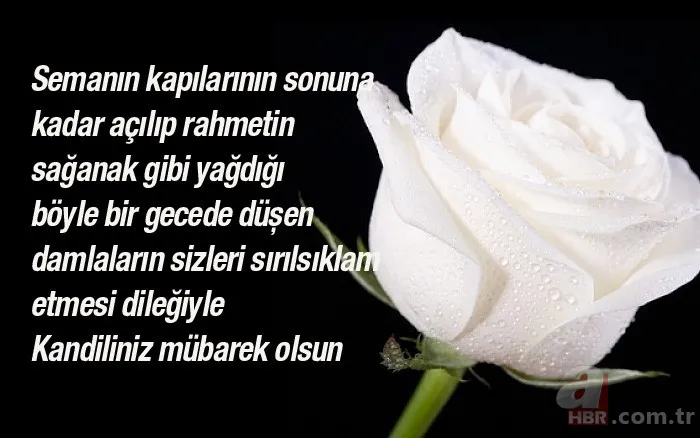 Mevlid Kandili'nde sevdiklerinize yollanacak en güzel mesajlar! Kısa ve uzun en güzel resimli Mevlid Kandili mesajları 7