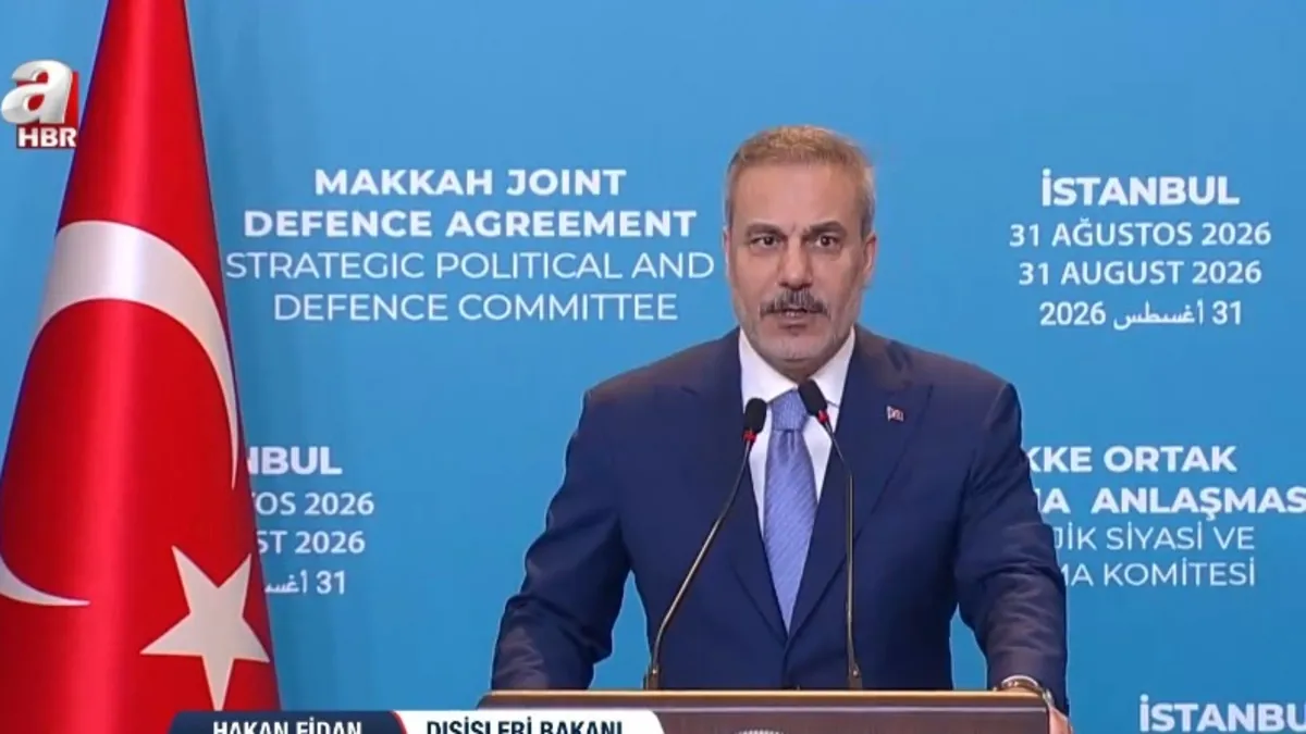 Dışişleri Bakanı Fidan: Anlaşmanın adı Mekke Savunma İttifakı