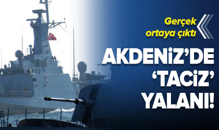 Akdenizde taciz yalanı Gerçek ortaya çıktı