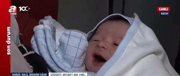 1704058691647.jpg Yılın ilk bebeği Muhammed Talha! Hatay Defne Hastanesi'nde dünyaya 'merhaba' dedi - 1