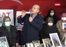 İçişleri Bakanı Süleyman Soyludan HDP önünde evlat nöbetindeki ailelere ziyaret