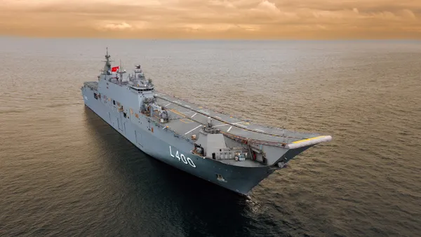 TCG Anadolu donanmaya teslim edildi! Başkan Recep Tayyip Erdoğan: Savunma sanayi bütçemizi 75 milyar dolara yükseltiyoruz