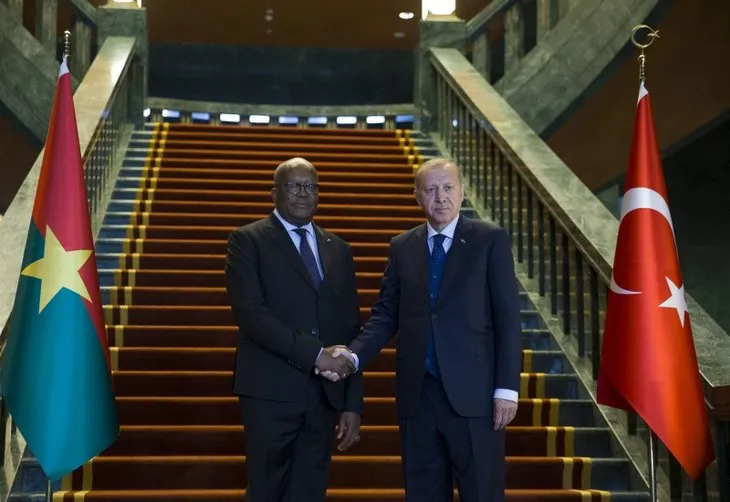 Başkan Erdoğan Burkina Faso Devlet Başkanı Kabore’yi karşıladı