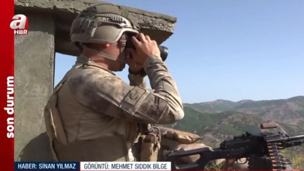 Mehmetçik bayramda görev başında! A Haber ekibi Tapantepe Üs Bölgesi'nde